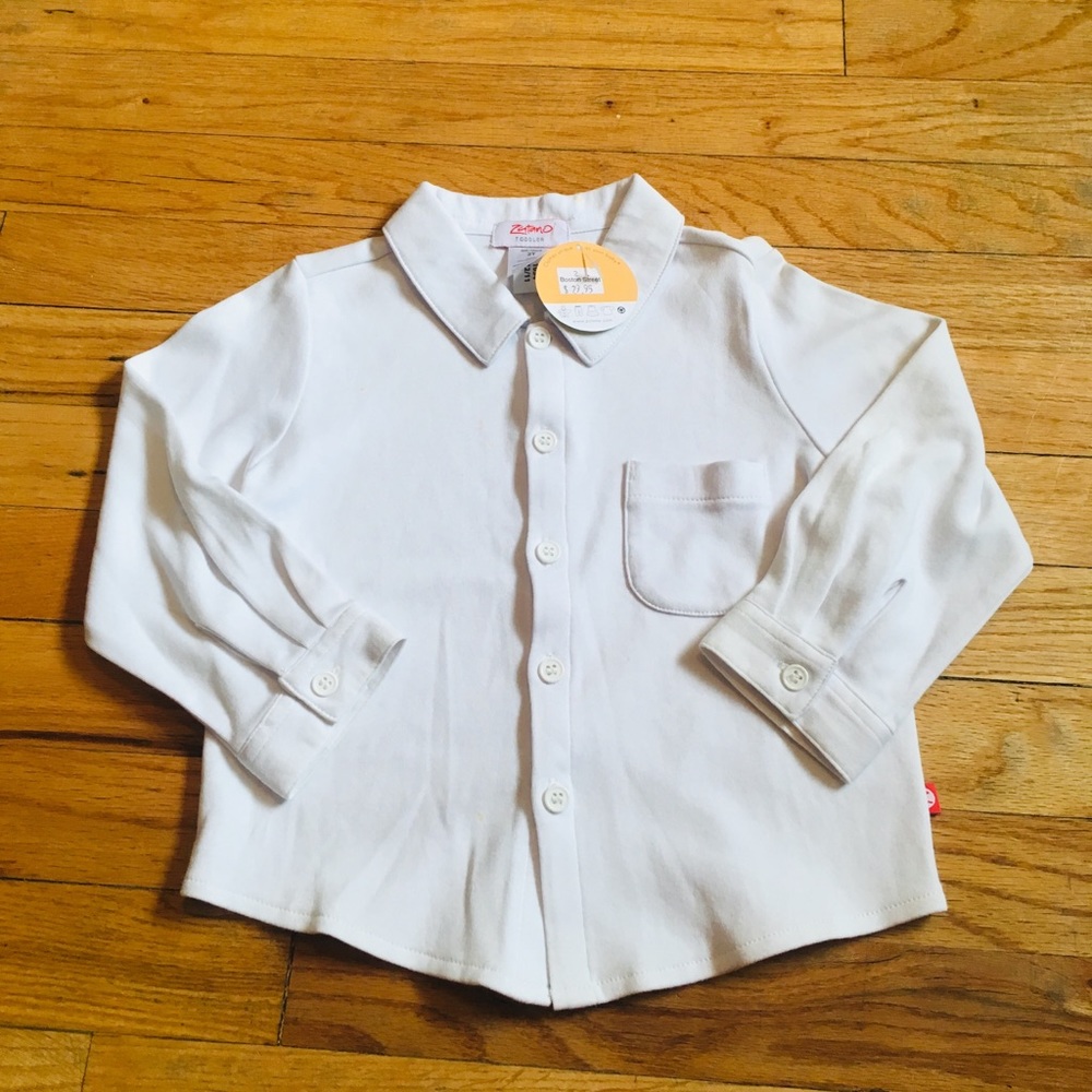 Zutano button down